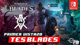 ASÍ LUCE THE ELDER SCROLLS - BLADES | MINI COMPARACION SWITCH Y ANDROID | [HD 1080]