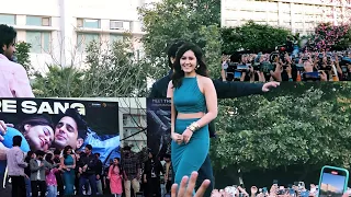 Raashii Khanna and siddhart Malhotra in Chandigarh University || 1st time song launched in cu 😍😊