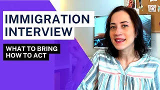 IMMIGRATION INTERVIEW How to Prepare. Green card interview, visa interview uscis