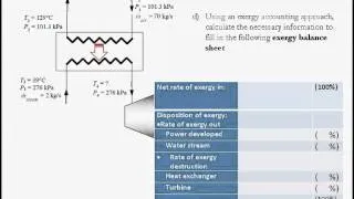 Accounting of exergy for an open system