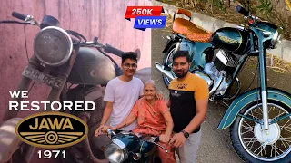 Full Restoration Of 50 Year Old Jawa Motorcycle | Rusty | Clutch & Gear | Pune | Bike Modification |