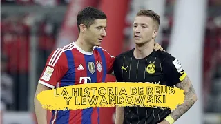 💔La triste historia de amistad de Marco Reus y Lewandowski 💔