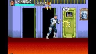 The Punisher game gameplay, part 2 (level 2) 1993 Capcom