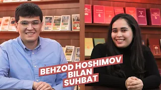 BEHZOD HOSHIMOV QANDAY KITOBLAR O'QIYDI? | MAHIN READS