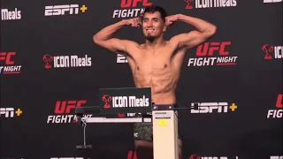 UFC Vegas 43 | Weigh Ins | Adrian Yanez