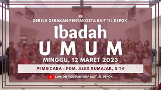 Ibadah Minggu Online GGP Bait 'El Depok | 12 Maret 2023