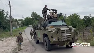 Австралійські Bushmaster допомогли українським військовим вийти на р. Оскол під час контрнаступу.