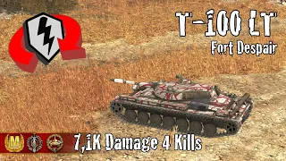 T-100 LT  |  7,1K Damage 4 Kills  |  WoT Blitz Replays