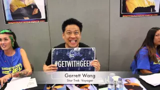 Garett Wang Get With Geek LFCC 2015