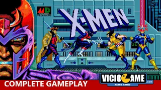 🎮 X-Men (Mega Drive) Complete Gameplay