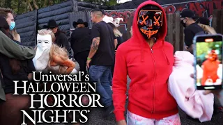 Halloween Horror Nights 2021 at Universal Studios Hollywood | All Mazes & Scare Zones