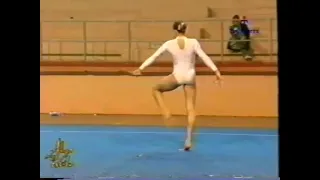 1998 Argentina National Championships - Highlights + Romina Mazzoni (CPO) partial FX (Argentina TV)