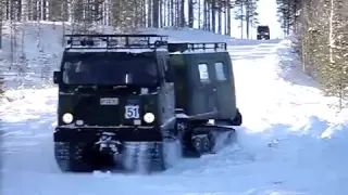 Вездеход снегоход Hägglunds BV 206 Лось