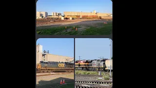 46 Minutes of Trains! | Railfanning Saginaw, TX