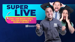SUPER LIVE com Suzele Veloso, William Dornela e Carlinhos Costa