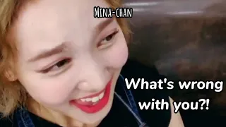Dahyun getting *mad* at Nayeon on her genuine reaction when she did this.. 😂
