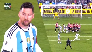 Lionel Messi Against Paraguay