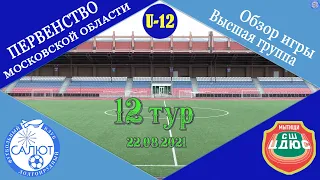 Обзор игры  ФСК Салют 2009   2-1   СШ ЦДЮС (Мытищи)