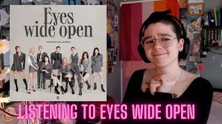 REACTING TO TWICE | EYES WIDE OPEN