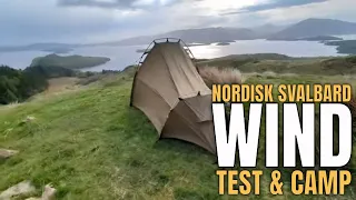 #333 First Camp & High Wind Test Of The NEW Nordisk Svalbard PU (2.0) Tent | Heads Or Tails?