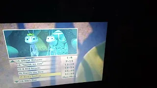 A bugs life collector's edition disc 1 (menu walkthrough)