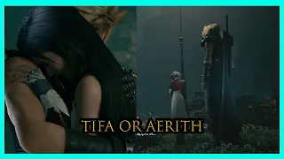 Meeting Aerith or Tifa in the Flower Garden (Both Options) - Final Fantasy VII Remake