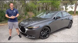 Is the 2022 Mazda 3 Turbo a BETTER sport compact car than a Honda Civic Si?