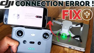 DJI Drone Connection Error Fix