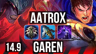 AATROX vs GAREN (TOP) | 1v4 Quadra, 14 solo kills, 51k DMG, 500+ games | EUW Diamond | 14.9