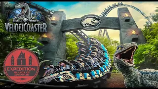 The Creation & Evolution of Universal's Jurassic World VelociCoaster - Florida's Best Rollercoaster?