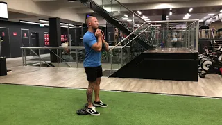 EXERCISE TUTORIAL: Goblet Squat - Dumbbell, Heels Elevated