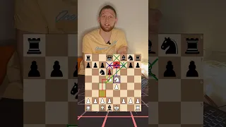 Мат Легаля в 7 ходов с жертвой ферзя! #chess #lichess #шахматы #дебют