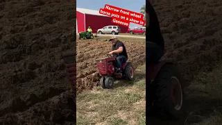 This guy gets all the cool points for this little machine #shorts #tractor #wheelhorse #garden