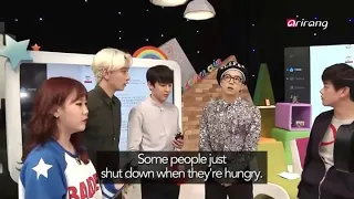 2PM After School Club: Nichkhun say Junho is like a baby when he's hungry