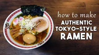 How to Make THE BEST Shoyu Ramen at Home | Easy and Authentic Recipe