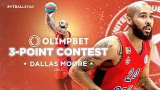 Dallas Moore | Olimpbet 3 PT Contest Participant at the All-Star Game 2023