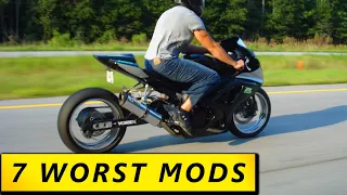 7 Terrible Beginner Motorcycle Modifications