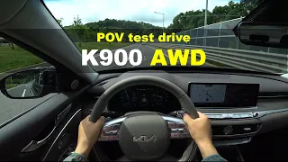 2022 KIA K900(the new K9) POV test drive