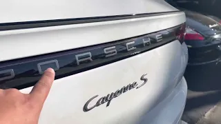 Cayenne S - With Sport Exhaust