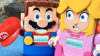 Lego Mario's enemy character elimination to save Peach! #supermario