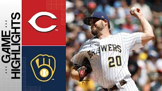 Reds vs. Brewers Game Highlights (7/9/23) | MLB Highlights