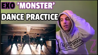 DANCER REACTING: EXO 'Monster' Dance Practice #EXO #엑소 #MONSTER'