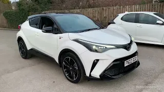 FN22GGO TOYOTA CHR GR SPORT WHITE/BLACK 2022, TOYOTA BURROWS ROTHERHAM