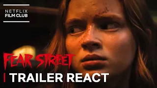 The Cast of FEAR STREET Reacts To The Official Trailer | Netflix