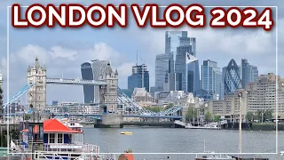 LONDON TRAVEL VLOG 2024 // 4-day solo city trip to London