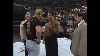 Vince McMahon Has Just One Thing To Say To Stone Cold Steve Austin No Music Entrance Pop