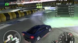 Need For Speed Underground 2 - Hyundai Tiburon Drift Race