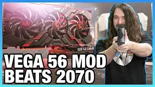 Beating the RTX 2070 with Vega 56 Mods | Unlimited Power