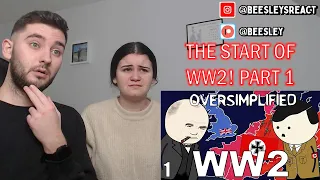 British Couple Reacts to WW2 - OverSimplified (Part 1)