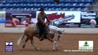 A Indian Princess ridden by Dean B. Brown  - 2016 Tulsa Reining Classic (Dev. Horse-Sec. A)